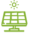 Solar Panel Icon - Green Revolution